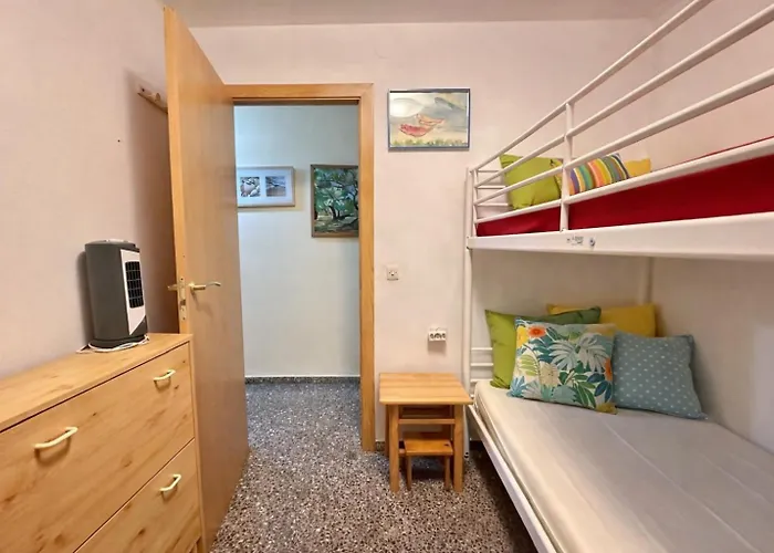 Miramar - Piso Con Piscina Comunitaria Con Vistas 아파트 *