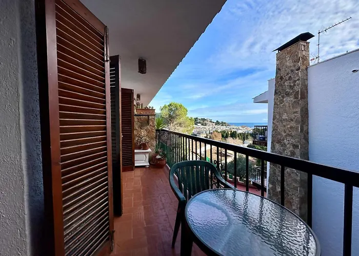 Miramar - Piso Con Piscina Comunitaria Con Vistas Tossa de Mar